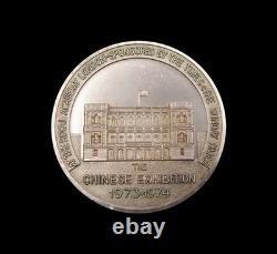 1973-1974 ROYAL ACADEMY LONDON CHINESE EXHIBITION 51mm SILVER MEDAL