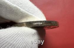 1973 Princess Anne & Mark Phillips Royal Wedding Large Silver Medal 45mm 50 Gram