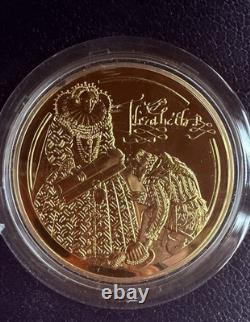 1973 Royal Mint Freedom Medals 39 Sterling Silver/Gold Vermeil Set #1801
