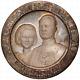 1977 Spain Juan Carlos I and Queen Sofia Royal Visit to Mexico Medal