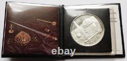 1978 Hungarian Royal Insignia Proof Silver Medal Budapest Parilament Coronation