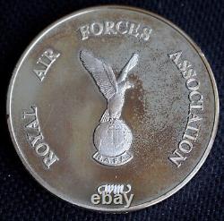 1978 Royal Air Force Diamond Jubilee Sterling Silver Medallions & Ingot Set