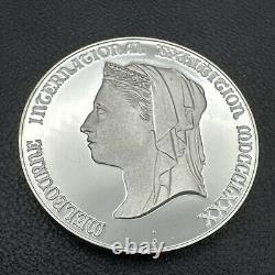 1980 Royal Exhibition Building Centenary Silver Medal By Stokes Rare (SC78/H3)