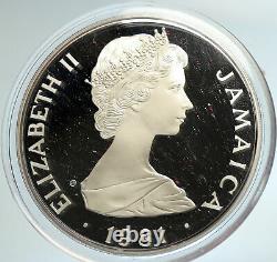 1981 JAMAICA Royal Wedding PRINCESS DIANA CHARLES Proof Silver $25 Medal i103157