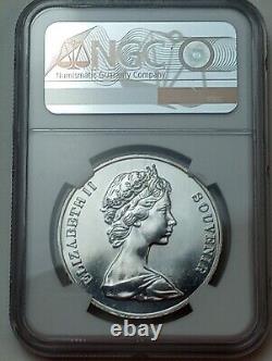 1983 Canada Charles & Diana Visit Silver medal NGC Rated MS 66