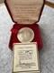 1983 Exeter Cathedral Royal Maundy Medal Sterling Silver, 299/500, Box & Cert