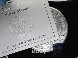 1986 Royal Mint 1100 Years in Minting Sterling Silver Medal B9443