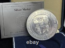 1986 Silver. 925 Royal Mint 1100 Years In Minting Medal WithOGP 4.41oz ASW Scarce