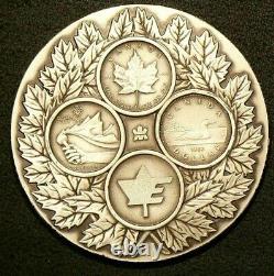 1987 Royal Canadian Mint Silver Medal Given to Employees #4074