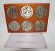 1990 Royal Australian Mint The Courtship Silver Medallion Set by Michael Meszaro