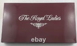 1992 Royal Ladies Masterpieces In 92.5% Silver Set 4x Coins & 1x Medallion #8840