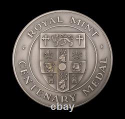 1994 CENTENARY OF TOWER BRIDGE 63mm SILVER MEDAL THE ROYAL MINT