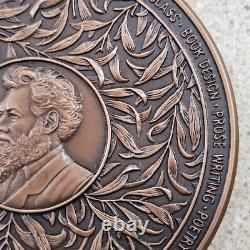 1996 William Morris Artist & Poet Centenary 2.5 Inch Bronze Medallion, Box & COA