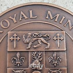 1996 William Morris Artist & Poet Centenary 2.5 Inch Bronze Medallion, Box & COA