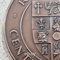 1996 William Morris Artist & Poet Centenary 2.5 Inch Bronze Medallion, Box & COA