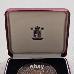 1996 William Morris Artist & Poet Centenary 2.5 Inch Bronze Medallion, Box & COA