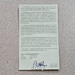 1996 William Morris Artist & Poet Centenary 2.5 Inch Bronze Medallion, Box & COA