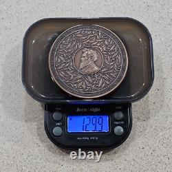 1996 William Morris Artist & Poet Centenary 2.5 Inch Bronze Medallion, Box & COA