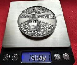 1998 Tercentenary Eddystone Lighthouse Royal Mint Sterling Silver Medal, 153 gr