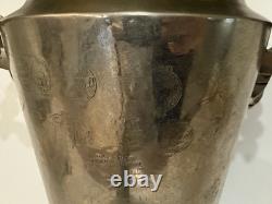 19th C Imperial Russian Batashev Tula Samovar Medal Marks Antique Brass