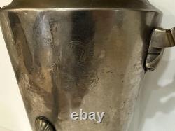 19th C Imperial Russian Batashev Tula Samovar Medal Marks Antique Brass