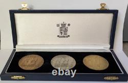 2002 Royal Mint Manchester Commonwealth Games Medal Boxed Presentation Set
