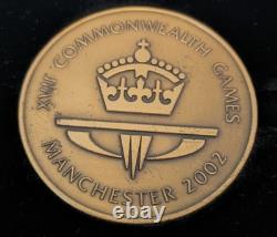 2002 Royal Mint Manchester Commonwealth Games Medal Boxed Presentation Set