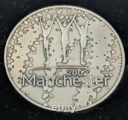2002 Royal Mint Manchester Commonwealth Games Medal Boxed Presentation Set