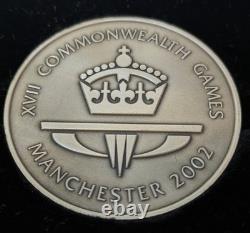 2002 Royal Mint Manchester Commonwealth Games Medal Boxed Presentation Set