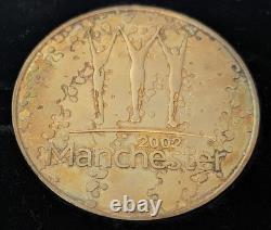2002 Royal Mint Manchester Commonwealth Games Medal Boxed Presentation Set