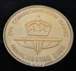 2002 Royal Mint Manchester Commonwealth Games Medal Boxed Presentation Set