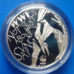 2009 Royal Mint SCARCE WWF World Wide Fund Silver Proof Medal Coin Collection