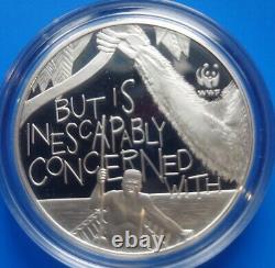 2009 Royal Mint SCARCE WWF World Wide Fund Silver Proof Medal Coin Collection