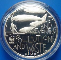 2009 Royal Mint SCARCE WWF World Wide Fund Silver Proof Medal Coin Collection