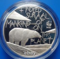 2009 Royal Mint SCARCE WWF World Wide Fund Silver Proof Medal Coin Collection