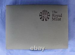 2010 Royal Mint 155g Silver 65mm Medal in Case with COA