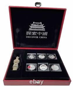 2015 Fine Silver Discover China RCM Medallion Set #41-02