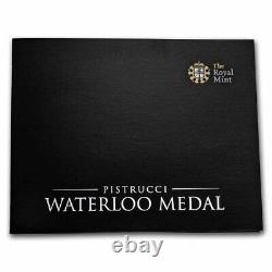 2015 Great Britain 8 oz Silver Battle of Waterloo Medal PF-69 NGC SKU#250272