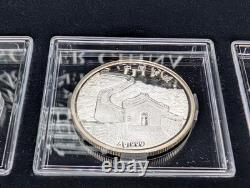 2015 Royal Canadian Mint. 999 Fine Silver Coin Discover China Medallion Set RCM