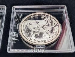 2015 Royal Canadian Mint. 999 Fine Silver Coin Discover China Medallion Set RCM