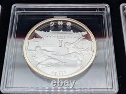 2015 Royal Canadian Mint. 999 Fine Silver Coin Discover China Medallion Set RCM