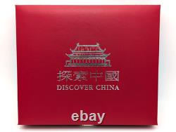 2015 Royal Canadian Mint. 999 Fine Silver Coin Discover China Medallion Set RCM