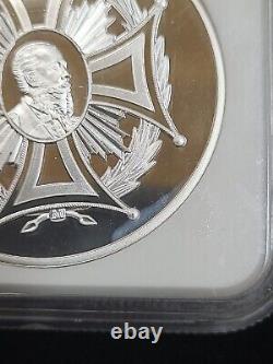2018 Mo Onza Imperial Pf69 Ultra Cameo Silver Medal Mintage 300