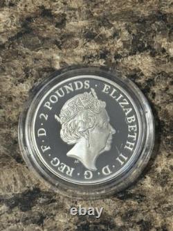 2020 Royal Mint 400th Anniversary Mayflower Voyage Silver Proof Coin & Medal Set