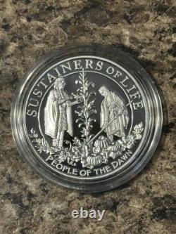 2020 Royal Mint 400th Anniversary Mayflower Voyage Silver Proof Coin & Medal Set