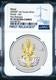 2020 TUVALU Diwali Festival Hindu New Year Gift 1oz Silver Gilt NGC PF70 Medal