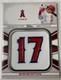 2022 Topps Shohei Ohtani Commemorative Jersey Number Royal Blue Medallion