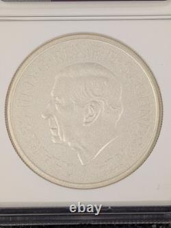 2024 Great Britain The Waterloo Medal 2 oz Silver NGC PF 70 MATTE FDOI Pop-59