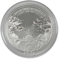 2024 Liberty & Britannia 1 oz. 999 Silver Proof Medal OGP COA