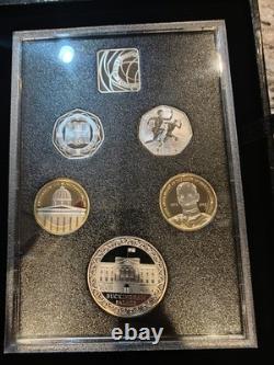 2024 Royal Mint 13 Coin Annual Uk Proof & Medal Set